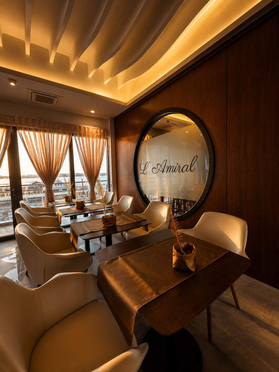 L'Amiral — restaurant gastronomique Majestic River